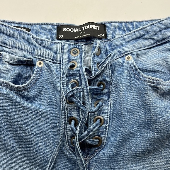 Social Tourist Ultra High Rise Flare Size 24 - Picture 16 of 16